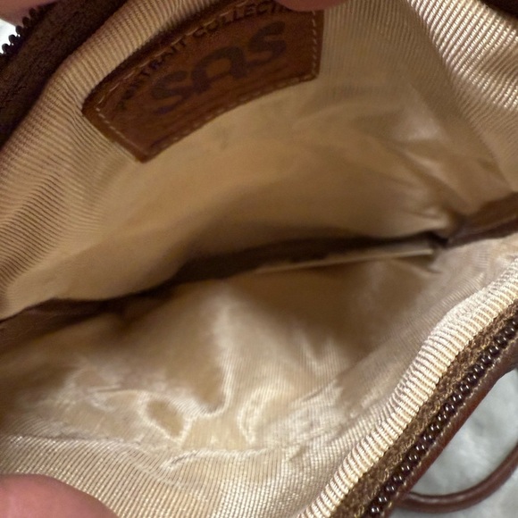 San Antonio Shoemakers Brown Leather Bag - Picture 7 of 8